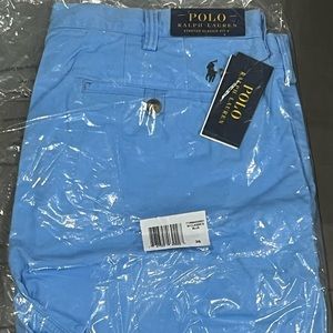 Men’s Size 36 Polo Ralph Lauren Classic Fit Blue Chino Shorts